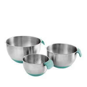 Bowls acero x 3 Aqua