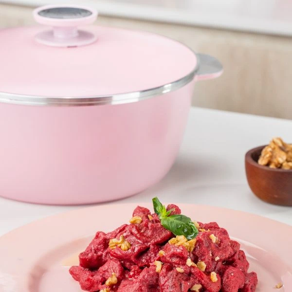 cacerola essen 24cm rosa