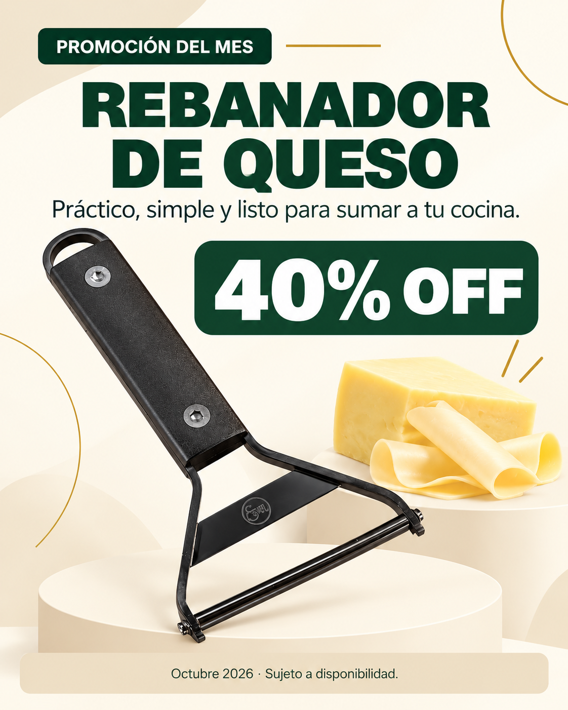 Rebanador de Queso Essen 40 por ciento descuento Neuquén