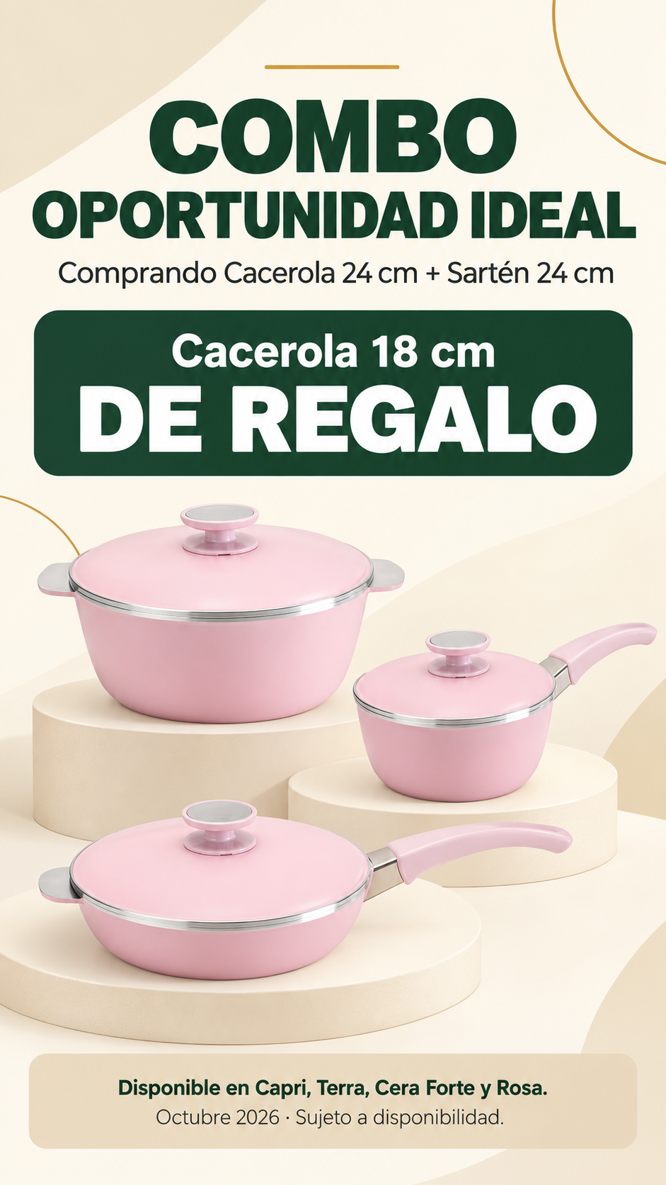 Combo Oportunidad Ideal Essen Neuquén Cacerola 18 cm gratis